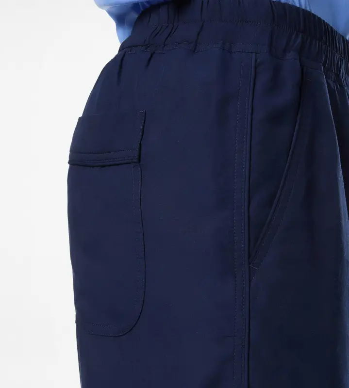 LYOCELL LIGHTWEIGHT PLEATED LOUNGE PANT NAVY BLAZER online